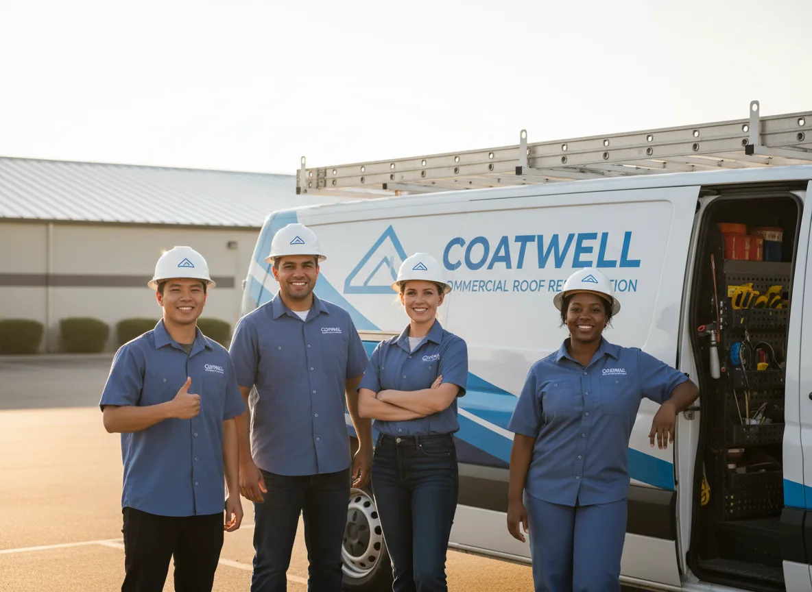 Commercial roof coating company in Spring Lake, MN